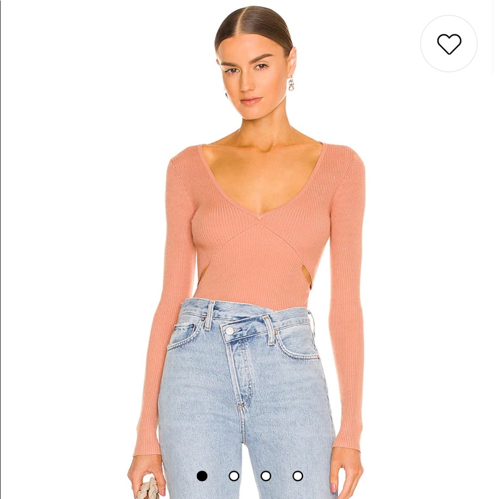 Camila Coelho Tate Sweater Nude
